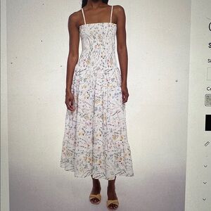 Peixoto Clementine Floral Maxi Dress NWT size M